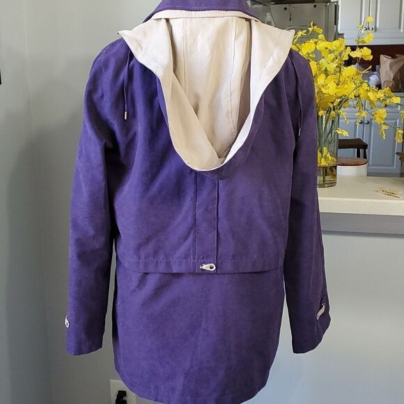 Croft & Barrow purple jacket. Size small, removable hood. SMALL. excelle… - Picture 8 of 14